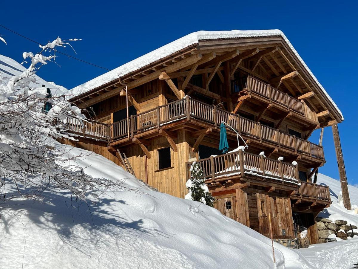 Appartement Haut Standing Areches Beaufort Buitenkant foto
